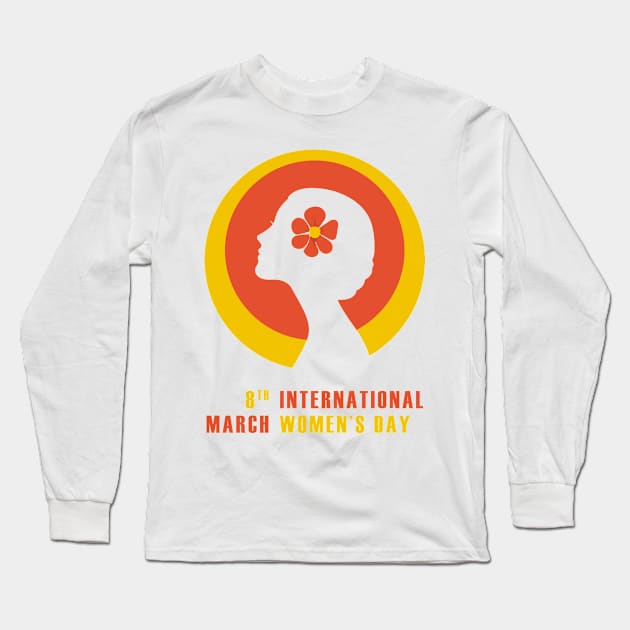 international women's day Long Sleeve T-Shirt by sadbin